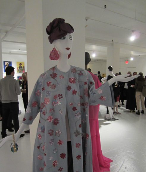 The results of Ralph Pucci’s collaboration with fashion illustrator Rebecca Moses were unveiled in Pucci’s Chelsea gallery this past week. Photograph by Mary Shustack