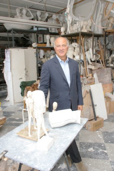 Ralph Pucci in his Chelsea mannequin studio. Photograph by Bob Rozycki