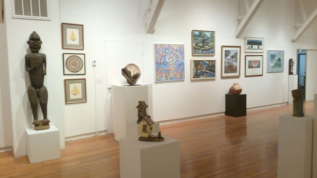 Rockland Center for the Arts hosts a seasonal sale of affordable art. Photograph courtesy Rockland Center for the Arts.