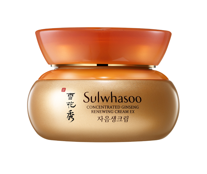 Sulwhasoo's cream contains Compound K from Asia, made with ginseng flowers. Courtesy of Sulwhasoo.