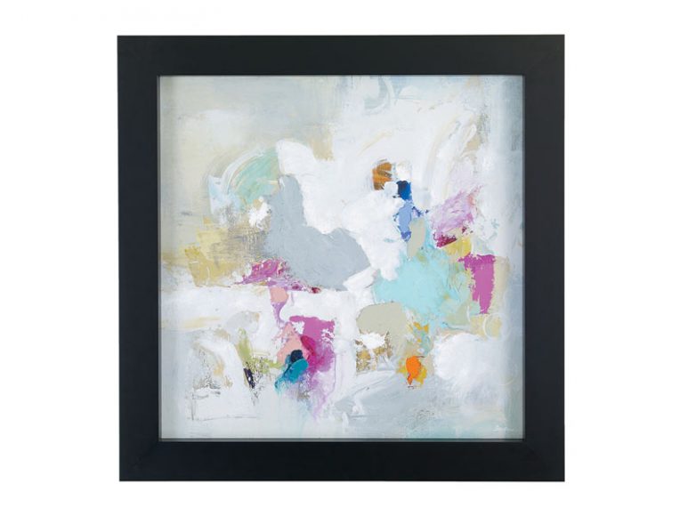 Work featured in Ethan Allen’s Art For A Cure collection includes “Legacy” by Dennis Gastone. Photograph courtesy Ethan Allen.