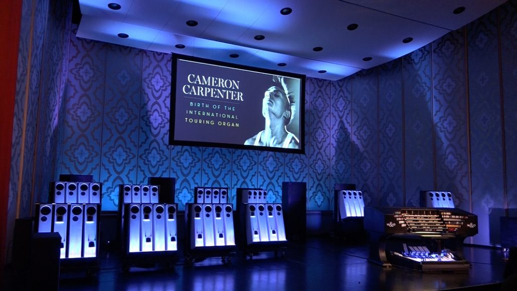 Grammy Award-nominated organist Cameron Carpenter will perform Jan. 28 at the Quick Center for the Arts in Fairfield. Photograph courtesy Quick Center for the Arts.