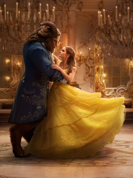 Dan Stevens and Emma Watson in “Beauty and the Beast.”  Copyright 2016 Disney Enterprises Inc. 
All rights reserved.