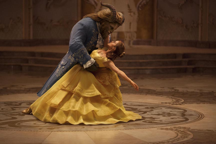Dan Stevens and Emma Watson in “Beauty and the Beast.”  Copyright 2016 Disney Enterprises Inc. 
All rights reserved.