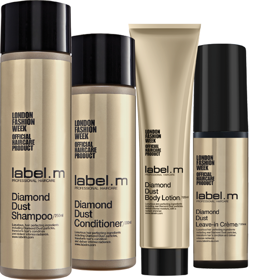 Now you can wash and condition your hair with pure diamond dust direct from Antwerp for silky, soft shine – without the jetlag.