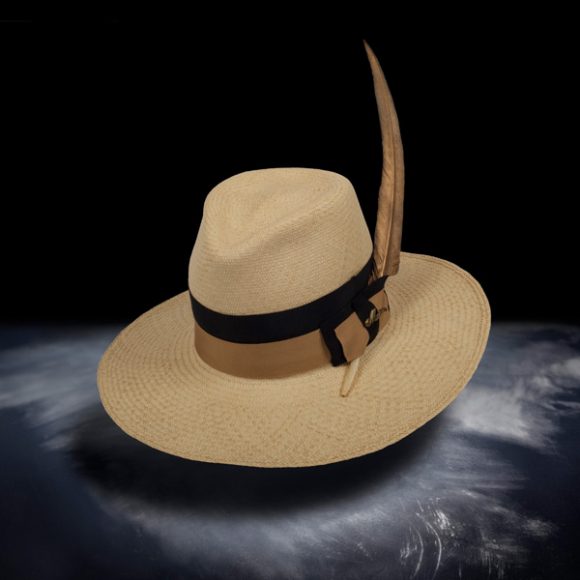 The Monticristi by Ellen Christine Couture collection includes this Fedora Top Hat ($850). Photograph courtesy Ellen Christine Couture.