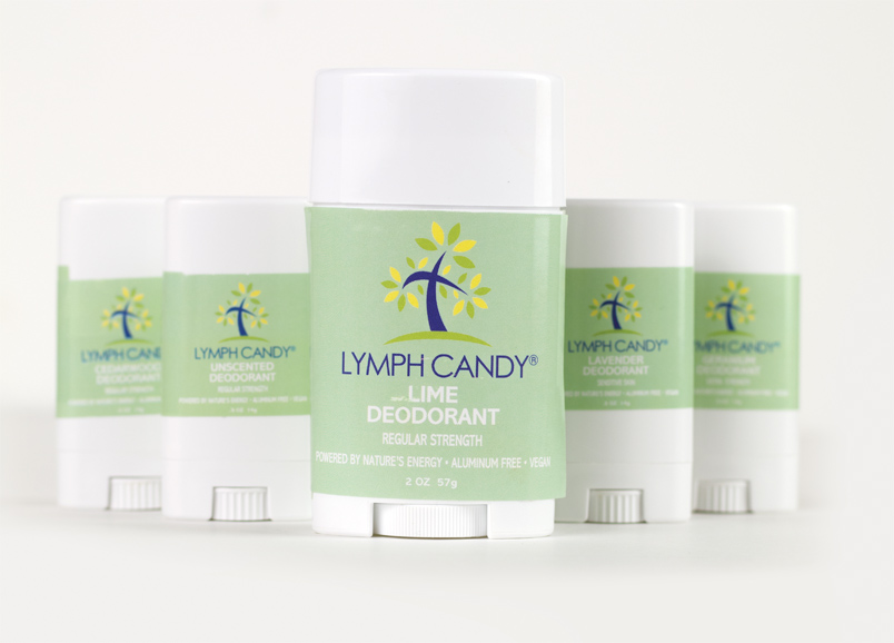 Lymph Candy is a deodorant line focused on a product free of harsh chemicals. Photograph by Sebastian Flores.