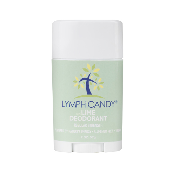 Lymph Candy products are available in two sizes, three strengths and, in addition to unscented, in lavender, lemongrass, lime (shown here), geranium and cedarwood. Photograph by Sebastian Flores.