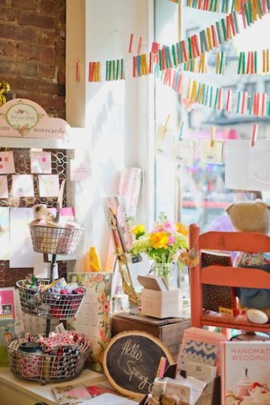 Pink Olive shops are noted for their whimsical interiors. Photograph courtesy Pink Olive.