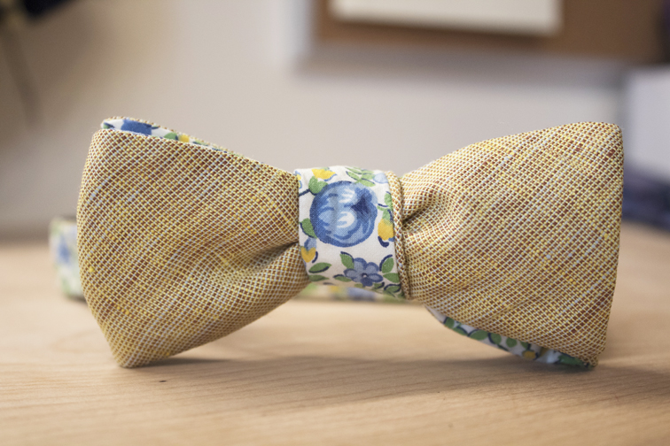 In additional to ties, General Knot & Co. creates bowties as well. Photograph by Dan Viteri.