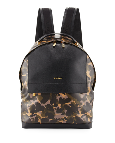 (2) The Camouflage Leather Backpack by a.testoni, $1,690. Photograph courtesy Neiman Marcus.