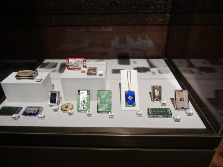 “Jeweled Splendors of the Art Deco Era: The Prince and Princess Sadruddin Aga Khan Collection,” a treasure trove of small-scale luxury objects, is featured at Cooper Hewitt, Smithsonian Design Museum in Manhattan. Photograph by Mary Shustack.