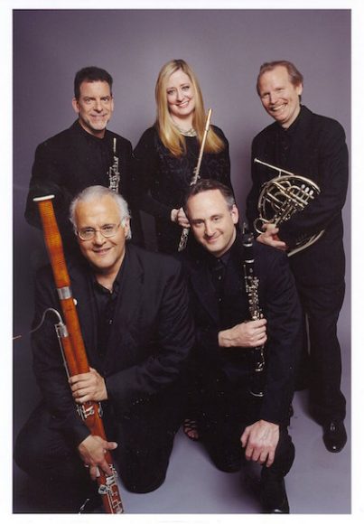 The 63rd annual season of Friends of Music Concerts concludes May 20 with “The Roaring Twenties,” featuring Windscape. Photograph courtesy Friends of Music Concerts.