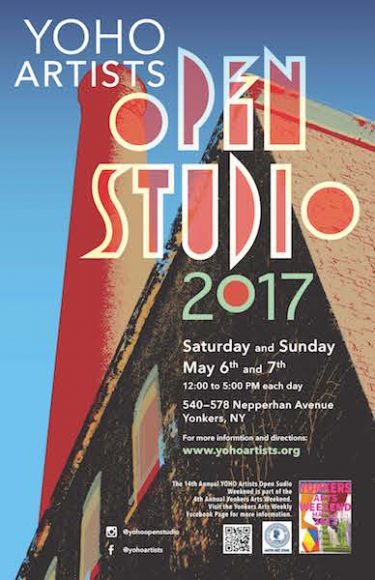 YoHo Artist Studios in Yonkers will hold its 14th annual Open Studio tour May 6 and 7. Courtesy YoHo Artist Studios.