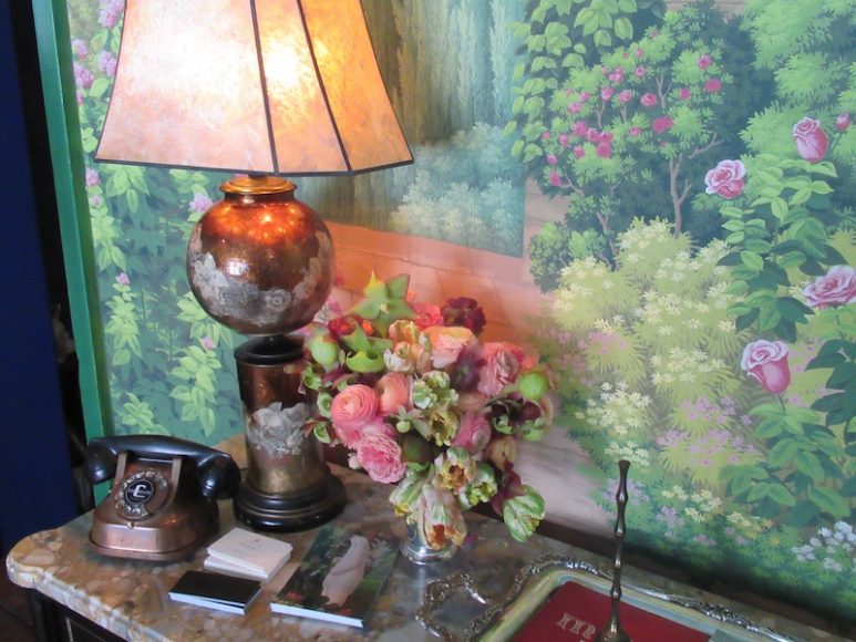 “Madame’s Magical Menagerie” by Ken Fulk is a trip into an earlier – and more whimsical – time. The room, a detail here, is a show-stopping highlight of the 45th annual Kips Bay Decorator Show House in Manhattan. Photograph by Mary Shustack.