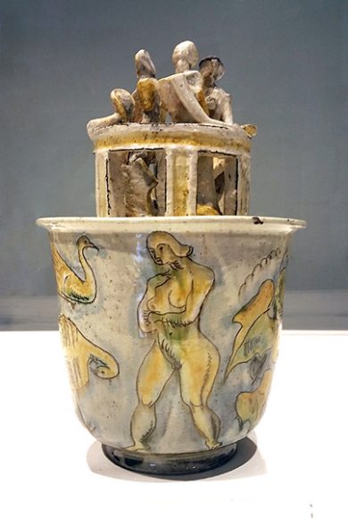 The Rockland Center for the Arts has long supported the work of local artists. Here, pottery by Henry Varnum Poor. Photograph courtesy Rockland Center for the Arts.