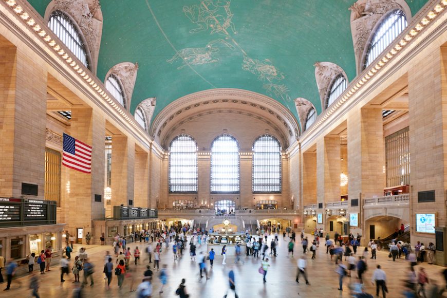 The Main Concourse of Grand Central Terminal. Photograph courtesy Grand Central Terminal