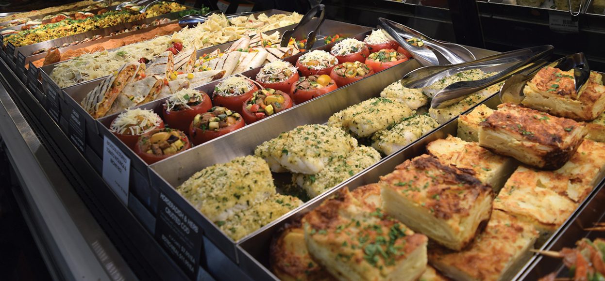 Seasonal, restaurant-quality prepared foods are made in store daily by Balducci’s chefs. Photograph by Aleesia Forni.