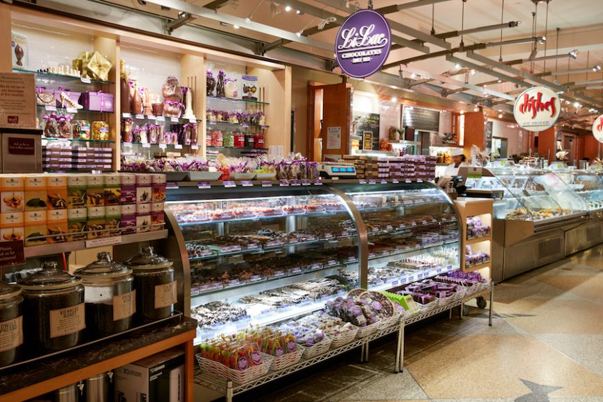 Grand Central Market is a destination for gourmet gifts. Photograph courtesy Grand Central Terminal