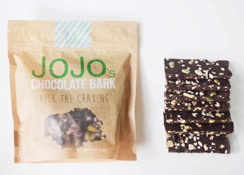 JoJo’s Chocolate is billed as a healthy snack designed to help beat sugar cravings. Photograph courtesy JoJo’s Chocolates.