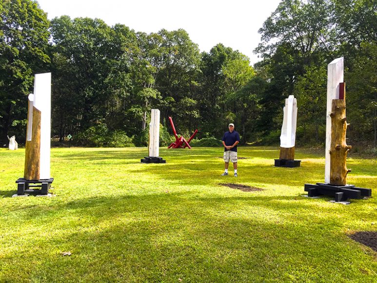 The Catherine Konner Sculpture Park at the Rockland Center for the Arts in West Nyack. Photograph courtesy Rockland Center for the Arts.