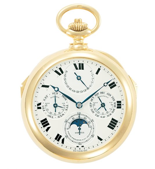 A Henry Graves Jr. pocket watch. Photograph courtesy Patek Philippe.