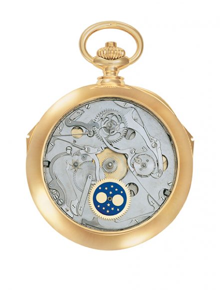 A Patek Philippe pocket watch owned by Henry Graves Jr. Photograph courtesy Patek Philippe.