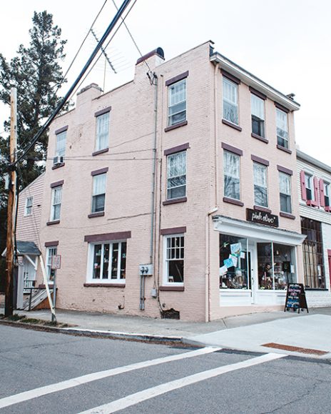 Pink Olive’s fifth store, the first outside of New York City, opened in Cold Spring in March. Photograph by Kevin Almeida. Courtesy Pink Olive.