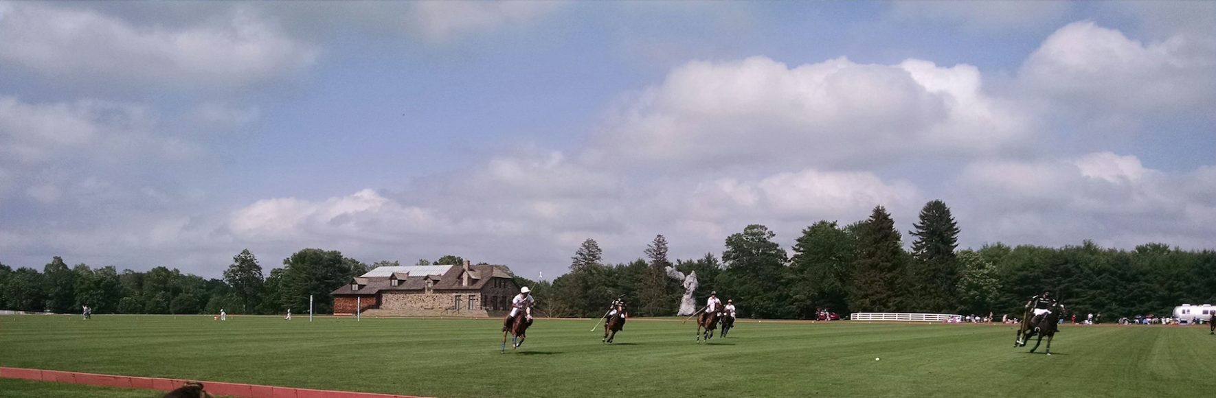 Plenty of rock ’em, sock ’em action on Father’s Day at Greenwich Polo Club as Work to Ride “road” to victory over Cavalleria Toscana. Photographs by Robin Costello.