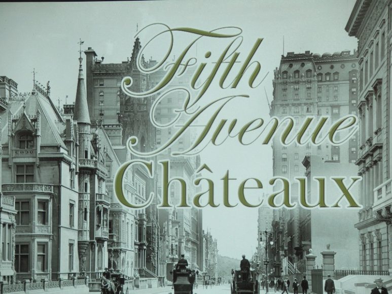 Gary Lawrance offered a talk on “Fifth Avenue Châteaux” to kick off the June 11 symposium at Lyndhurst in Tarrytown. Photograph by Mary Shustack.