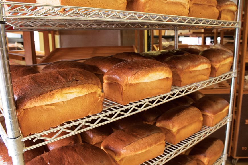 Sourdough bread is a customer favorite at Wave Hill Breads. Photograph by Sebastian Flores.