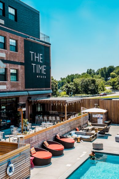 The Time Nyack sits just off of Interstate 287. Photograph courtesy The Time Nyack.