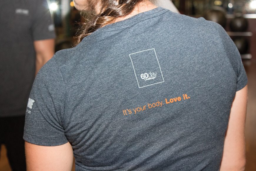 Life Time Athletic Westchester fashion inspired by the "60Day Challenge." Photograph by Sebastian Flores. 