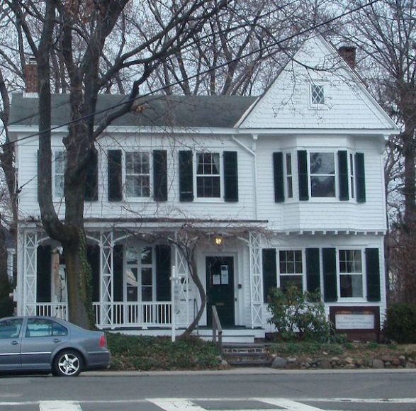 The Edward Hopper House, formerly the artist’s home in Nyack and now a museum.