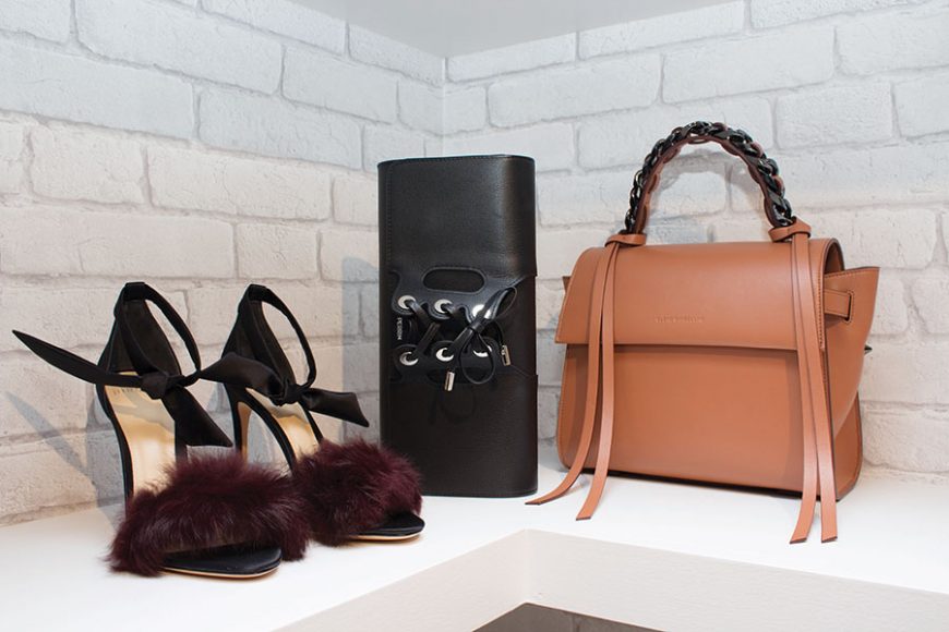 Among the treasures you’ll find at The Perfect Provenance are shoes by Vanessa Bruno and bags by Perrin Paris. Photograph by Sebastian Flores.