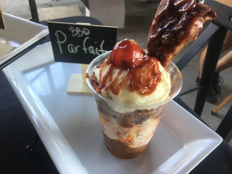 The Grille Wagon offers a Southern twist on the classic parfait. Photograph by Danielle Renda.