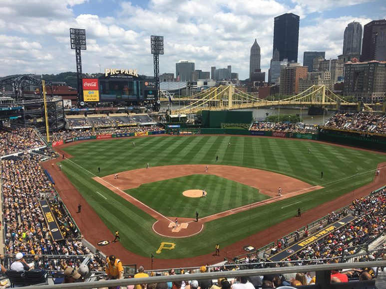 Pirates versus St. Louis Cardinals at PNC Park in Pittsburgh. Photograph by Danielle Renda. 