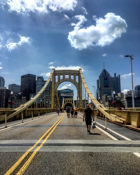 Pittsburgh, “City of Bridges.” Photograph by Danielle Renda.