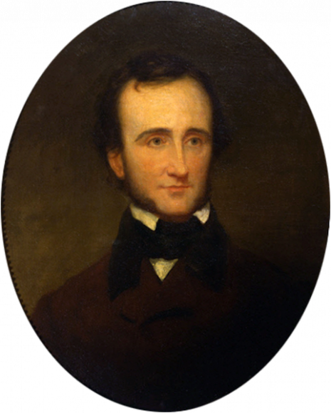 Samuel S. Osgood’s “Edgar Allan Poe” (1845), National Portrait Gallery, Washington, D.C.
