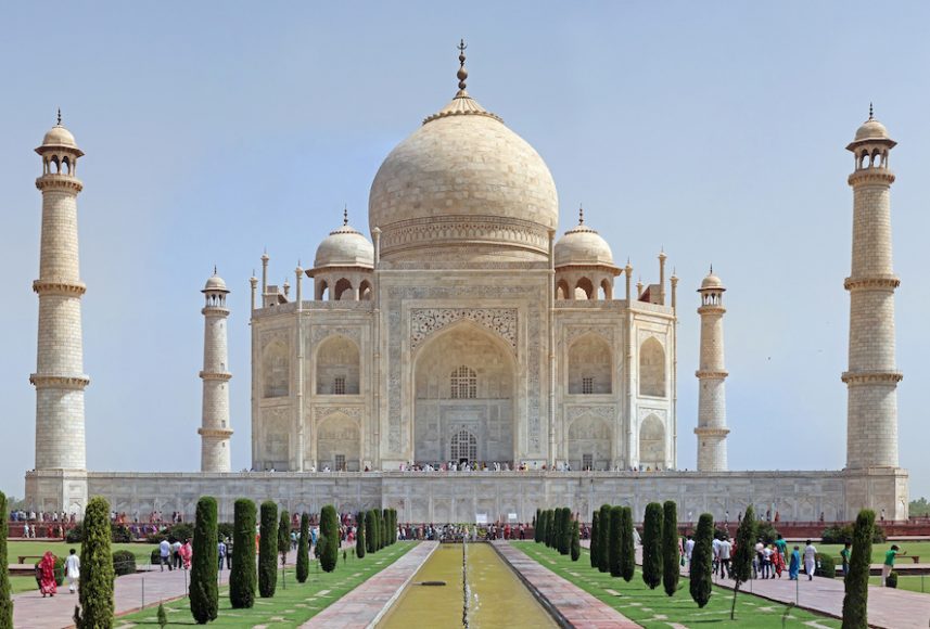 The Taj Mahal is one of UNESCO’s World Heritage Sites. Photograph by Muhammad Madhi Karim.