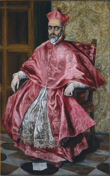 El Greco, “Cardinal Fernando Niño de Guevara (1541–1609),” circa 1600, oil on canvas;
The Metropolitan Museum of Art, H. O. Havemeyer Collection, bequest of Mrs. H. O.
Havemeyer, 1929. Image © Metropolitan Museum of Art.