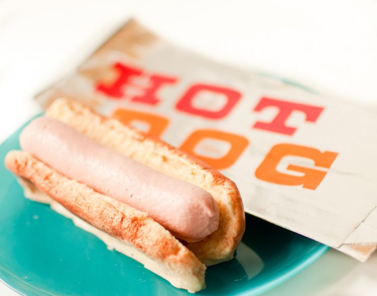 Hotdog soap. 