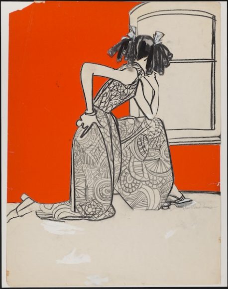Drawing by Anna Marie Magagna, circa 1968.
Courtesy of the artist and the Museum of the City of New York.
