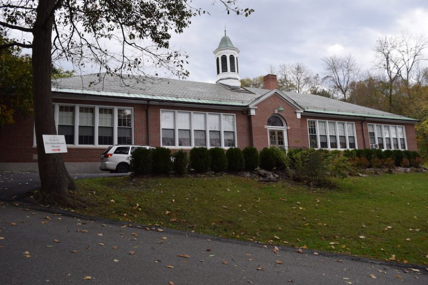 The Schoolhouse Theater in Croton Falls hosted the second annual “Suits for Soldiers” event in October. Photograph courtesy Aleesia Forni.