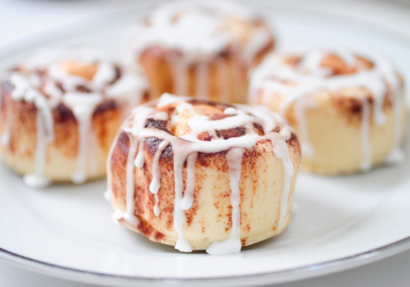 Cinnamon bun soaps. 