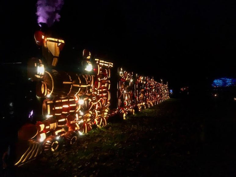 All aboard the circus train. Photograph by Danielle Renda