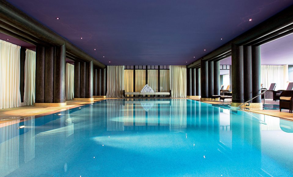 Nescens Spa Pool, La Réserve, Geneva. Courtesy La Réserve.