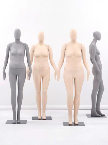 The SIZES mannequin collection from Ralph Pucci International reflects today’s women. Courtesy Ralph Pucci International.
