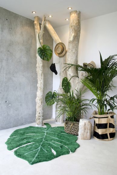 Monstera Leaf, $200. Courtesy Lorena Canals. 