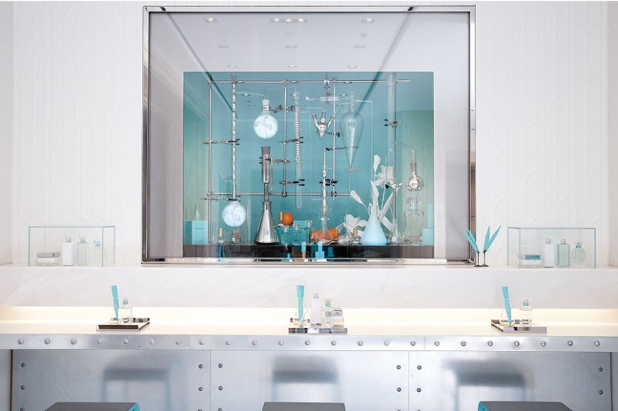 The Tiffany Fragrance Laboratory. Courtesy Tiffany & Co.